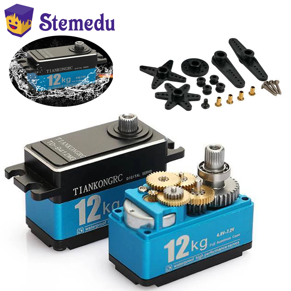 Rc Hobby Shops - 12KG TD-9412MG W pełni metalowy serwomechanizm