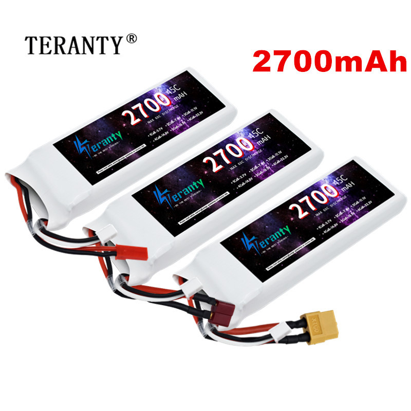 Rc Hobby Grade Car - 1/3PCS 2S 7.4V Lipo Battery 2700mAh