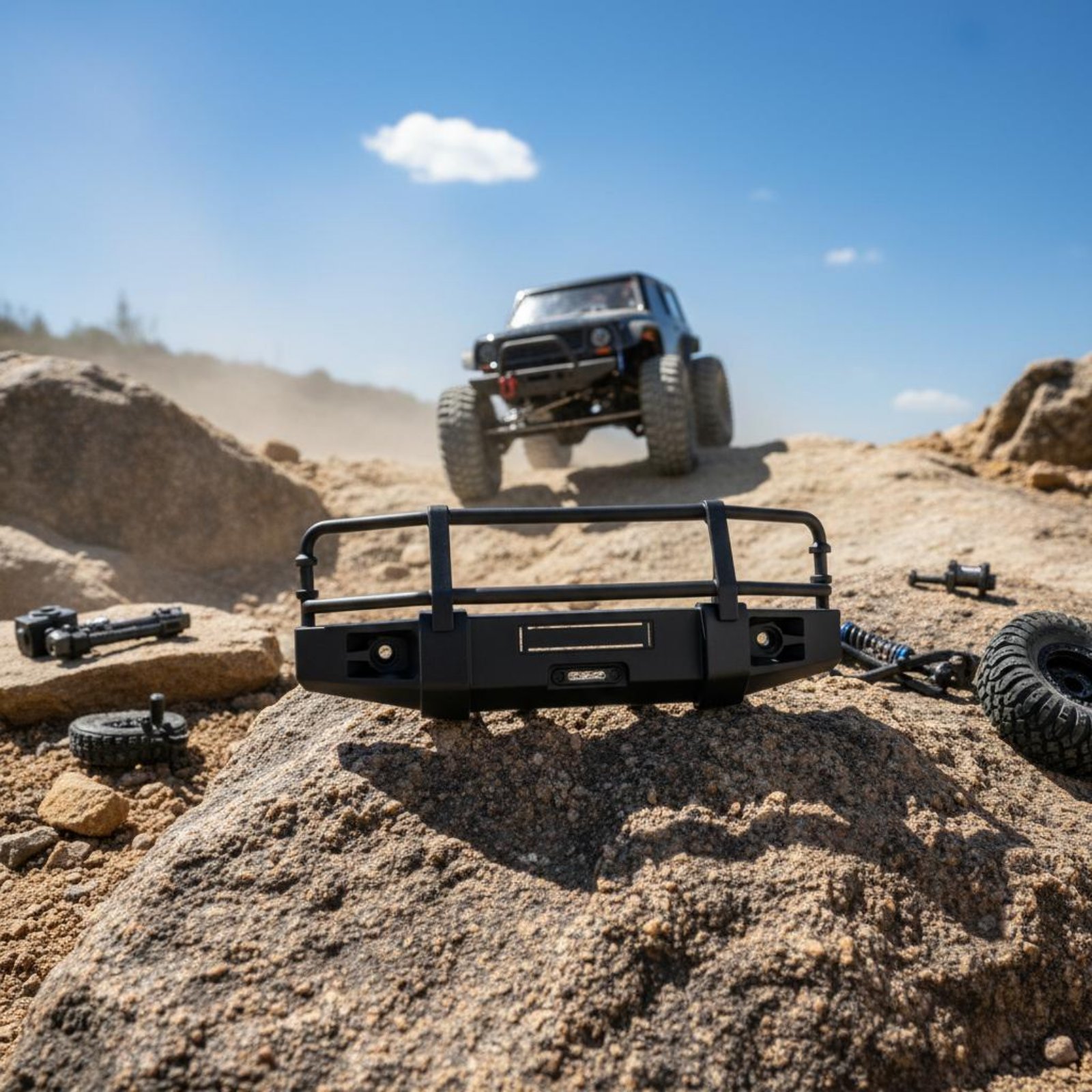 Rc Hobby Rc - Przedni zderzak do RC Crawlera, ulepszenie