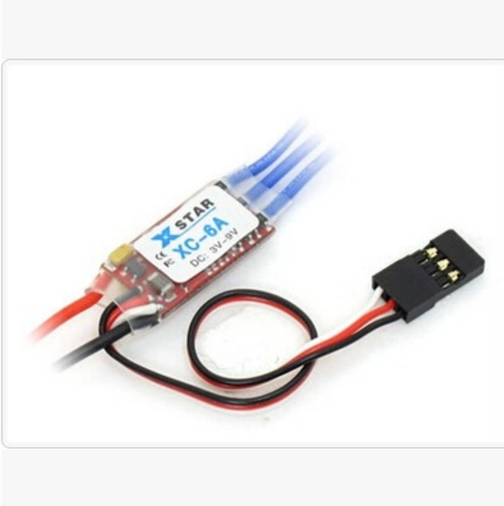Rc Hobby Rc - FATJAY XC-6A Bezszczotkowy Regulator ESC 6A