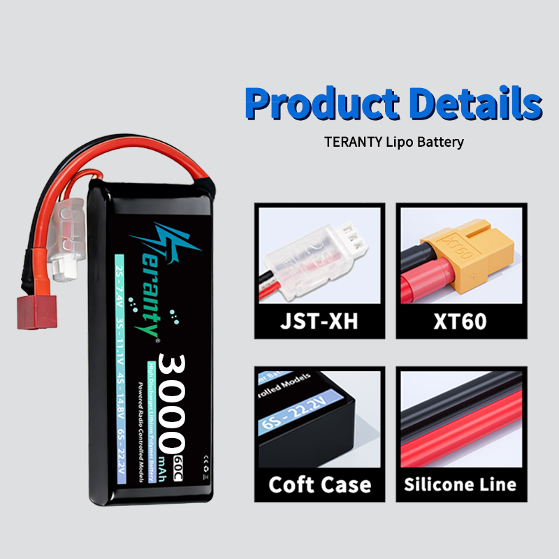 TERANTY 2S 3000mAh Bateria Lip – Rc Hobby Grade Car recenzja i cena