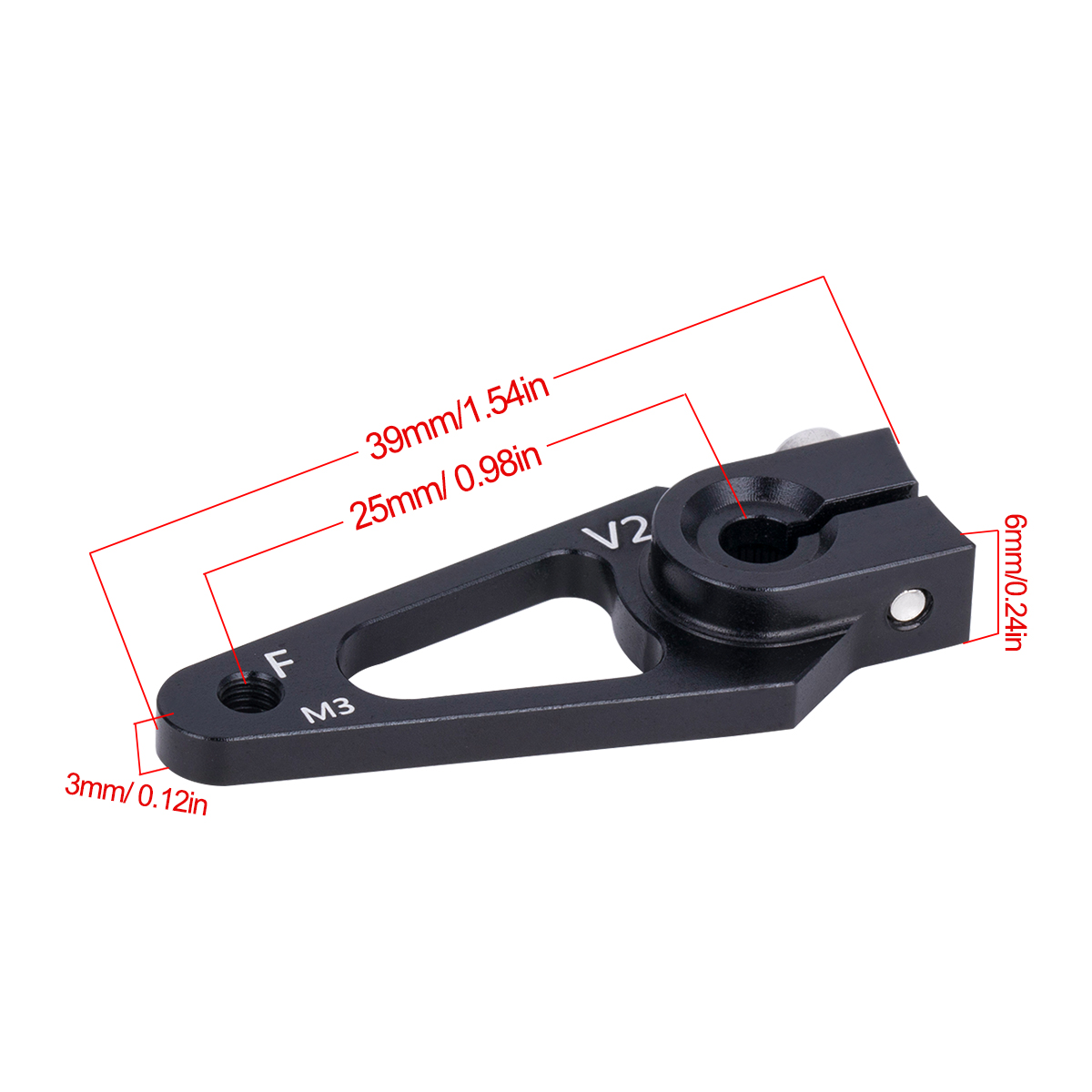 Aluminiowe ramię serwa 7075 25 – Rc Hobby Shops recenzja i cena
