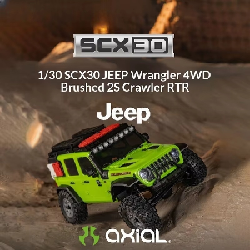 AXIAL 1/30 SCX30 Jeep Wrangler – Rc Hobby Jeep Wrangler recenzja i cena