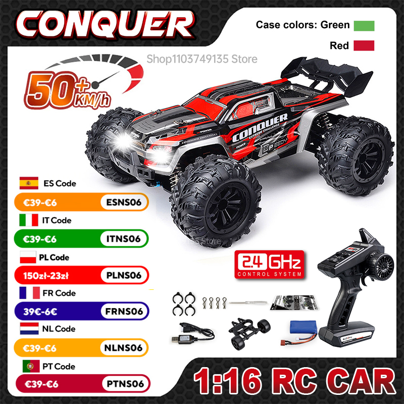 WLtoys 1:16 Duży samochód RC 5 – Rc Hobby Grade Car recenzja i cena