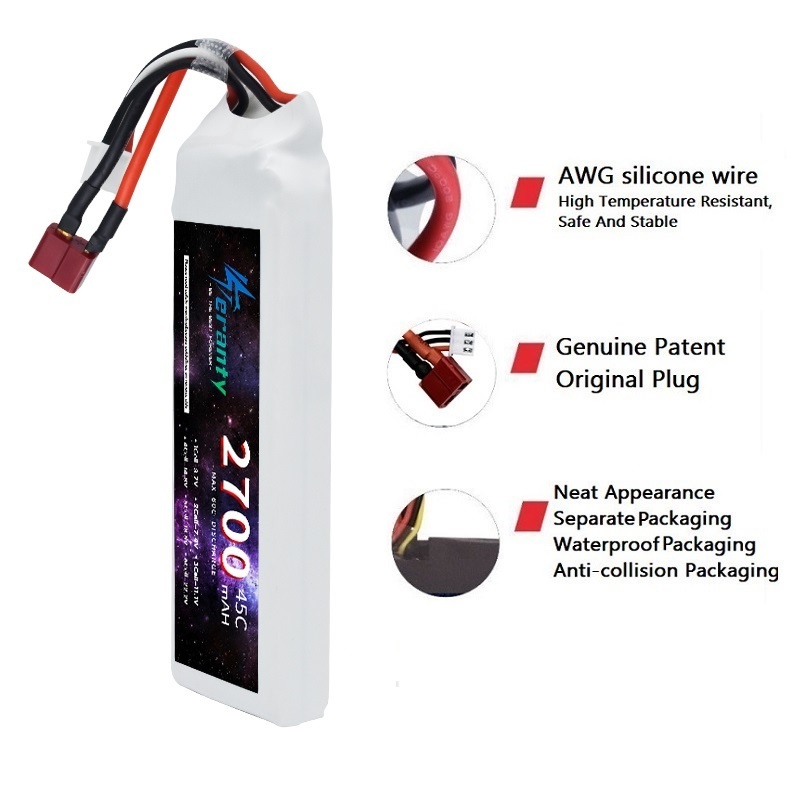 1/3PCS 2S 7.4V Lipo Battery 27 – Rc Hobby Grade Car recenzja i cena
