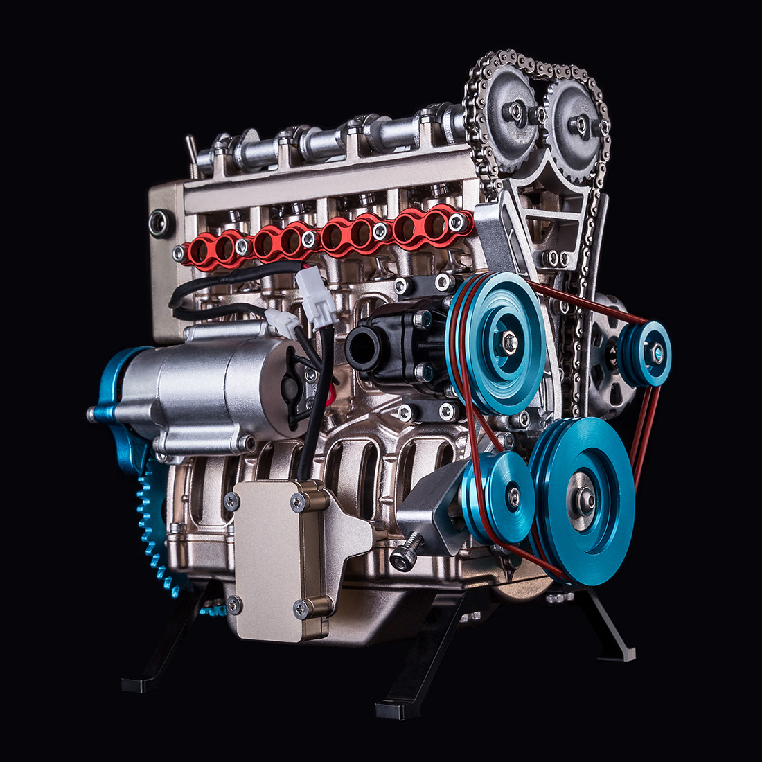TECHING Metalowy Czterocylindr – Rc Hobby Tech recenzja i cena