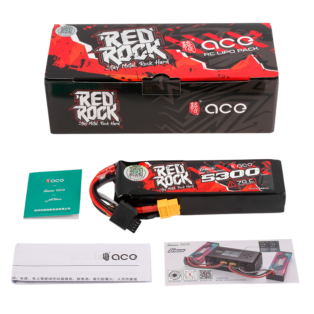 G-TECH ACE RedRock 5300mAh 70C – Rc Hobby Tech recenzja i cena