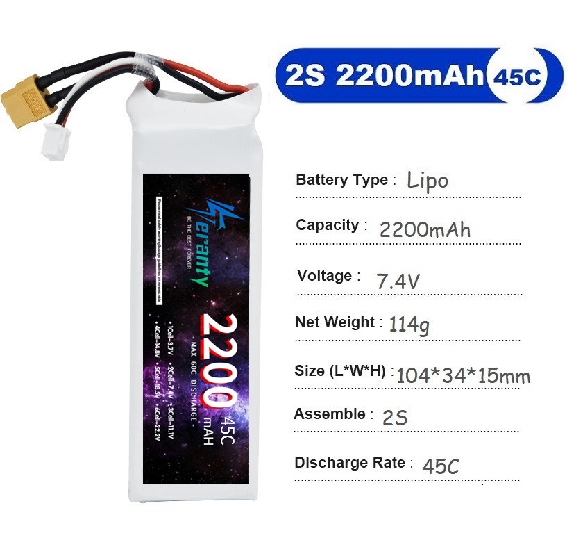 2 sztuk 7.4V Lipo 2S bateria 1 – Rc Hobby Grade Car recenzja i cena