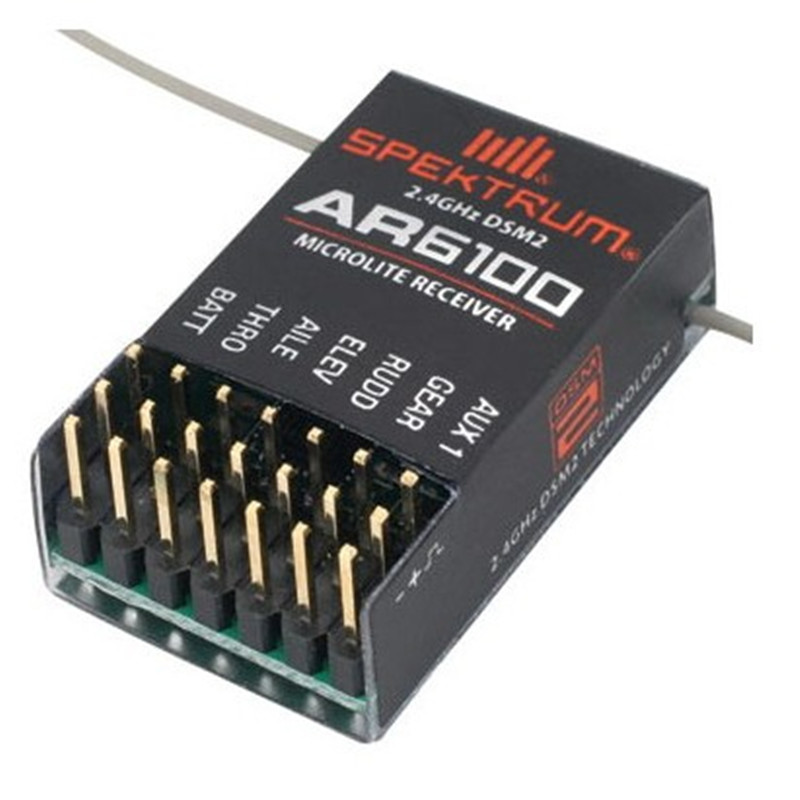 Odbiornik AR6100 DSM2 6CH 2.4G – Rc Hobby Shops recenzja i cena