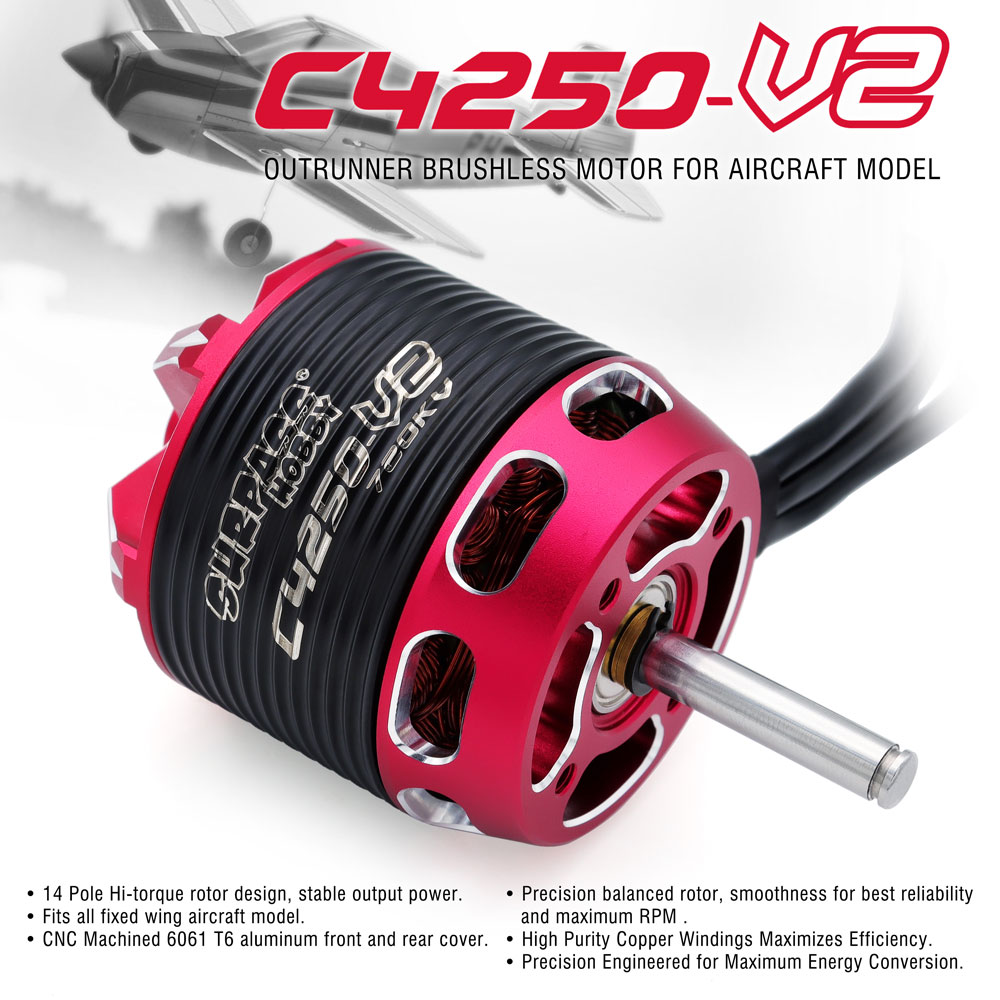 SURPASS HOBBY C4240 750KV/850K – Rc Hobby Motor recenzja i cena