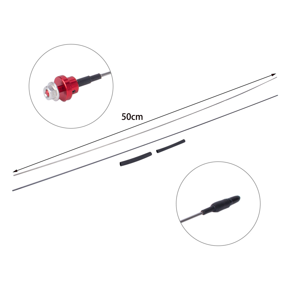 50cm metalowa regulowana anten – Rc Hobby Zone recenzja i cena